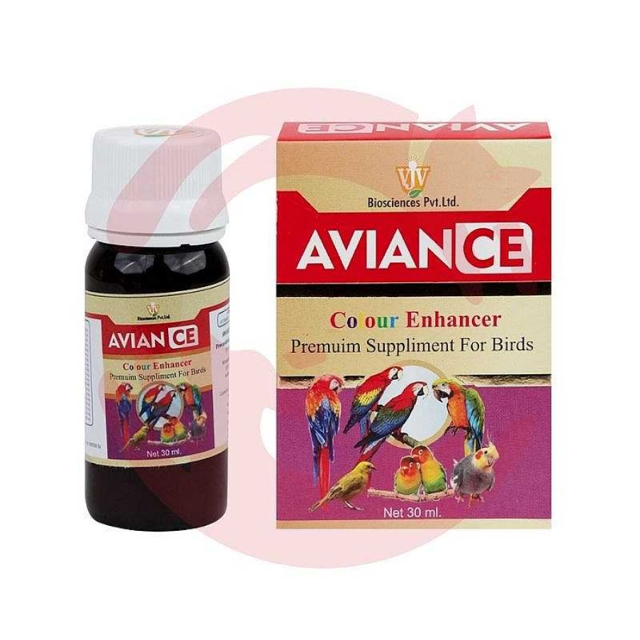 Birds VJV Biosciences | Avian Ce Premium Colour Enhancer Supplement For Birds (30Ml)