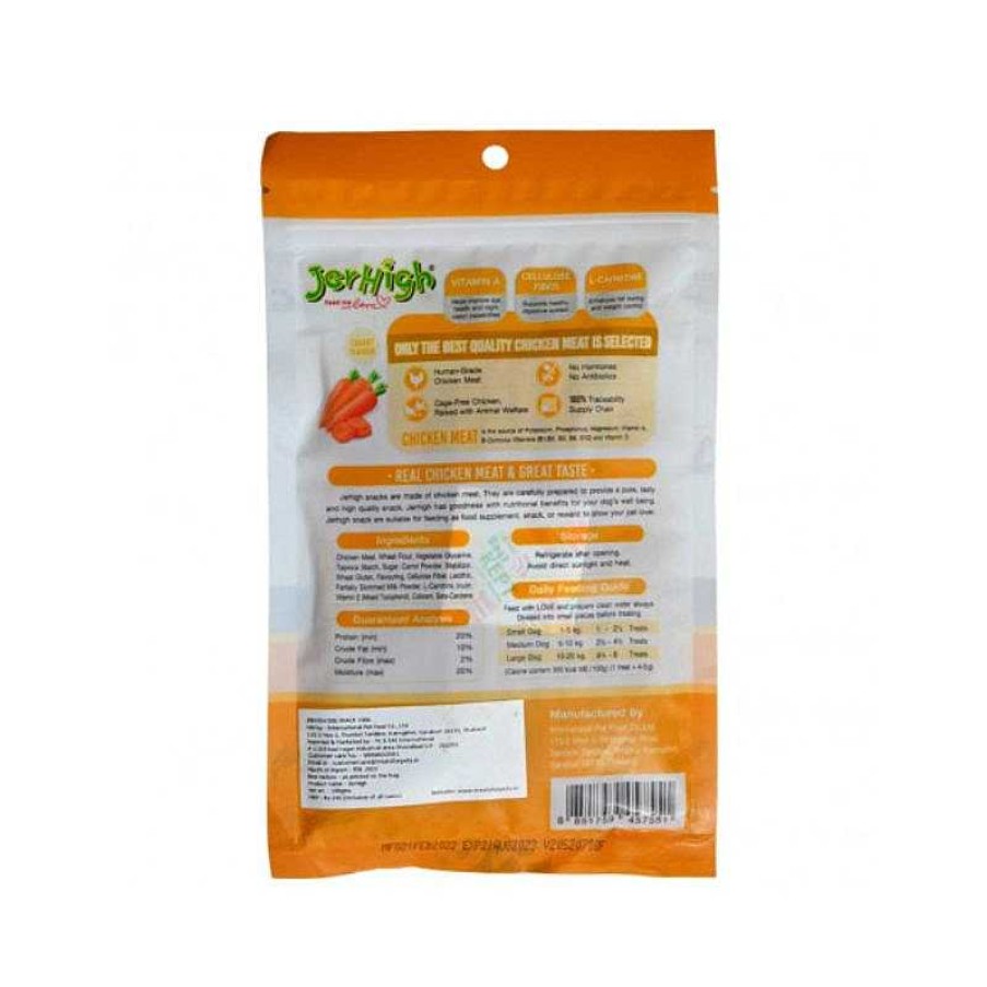 Dogs JerHigh Jerkies | Jerhigh Dog Treats - Chicken Carrot Stick