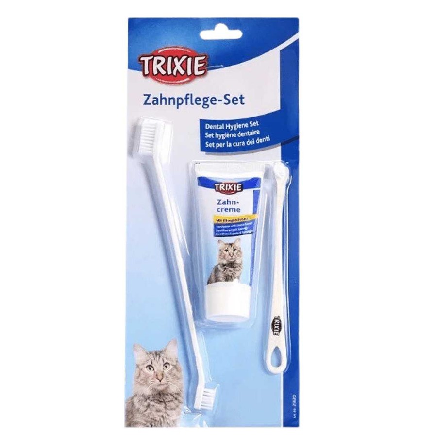 Cats Trixie Cat Grooming | Trixie Cat Dental Hygiene Kit