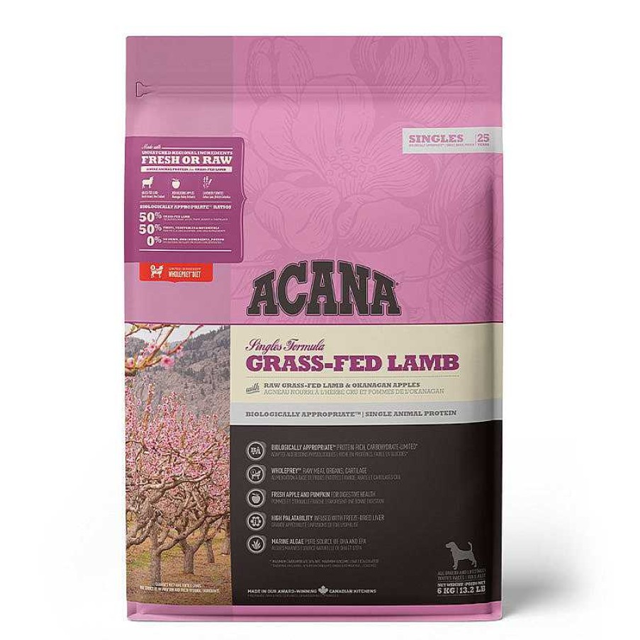 Dogs Acana Dry Food | Acana Dry Dog Food - Grass Fed Lamb