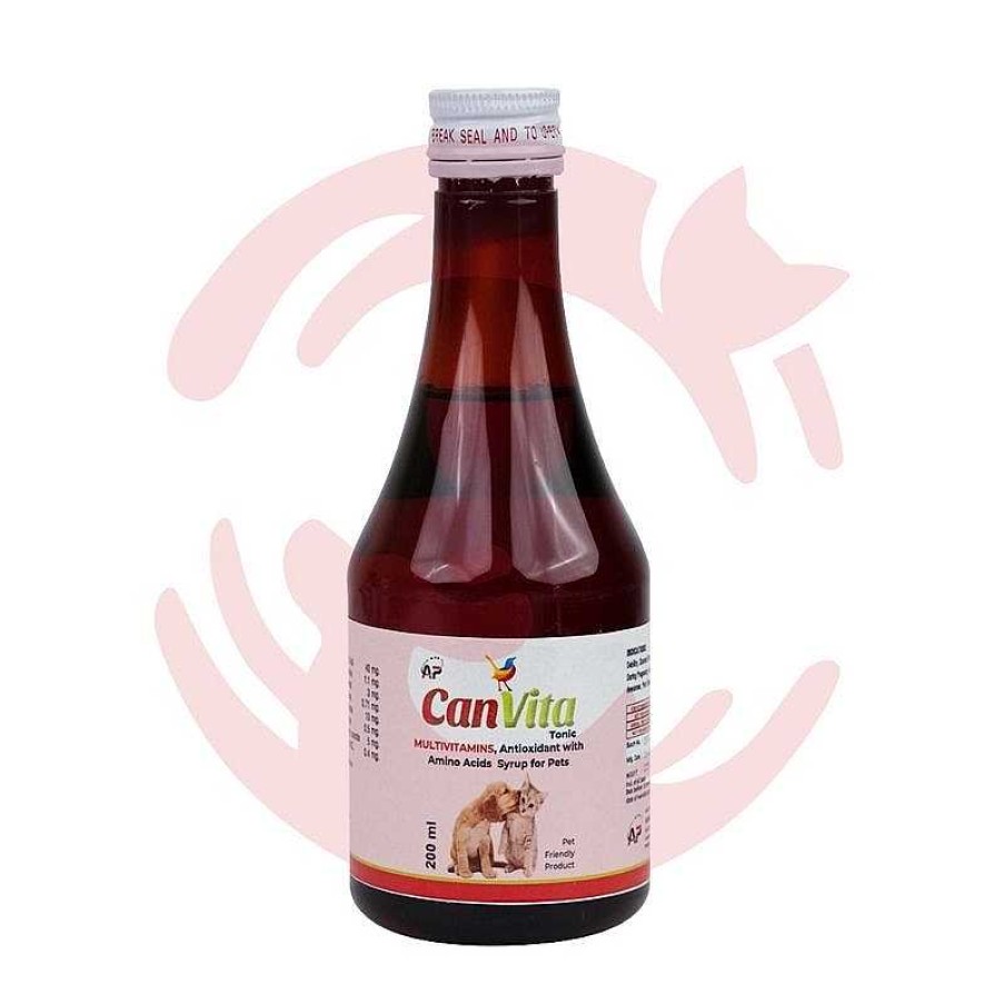 Dogs Atlantiz Vitamins & Supplements | Atlantiz Canvita Tonic For Pets (200Ml)