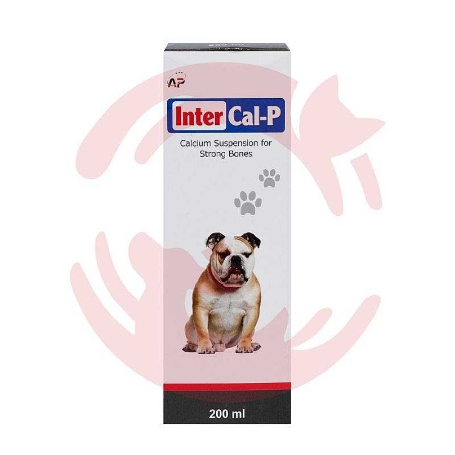 Dogs Atlantiz Vitamins & Supplements | Atlantiz Inter Cal-P Calcium Supplement For Dogs And Cats (200Ml)