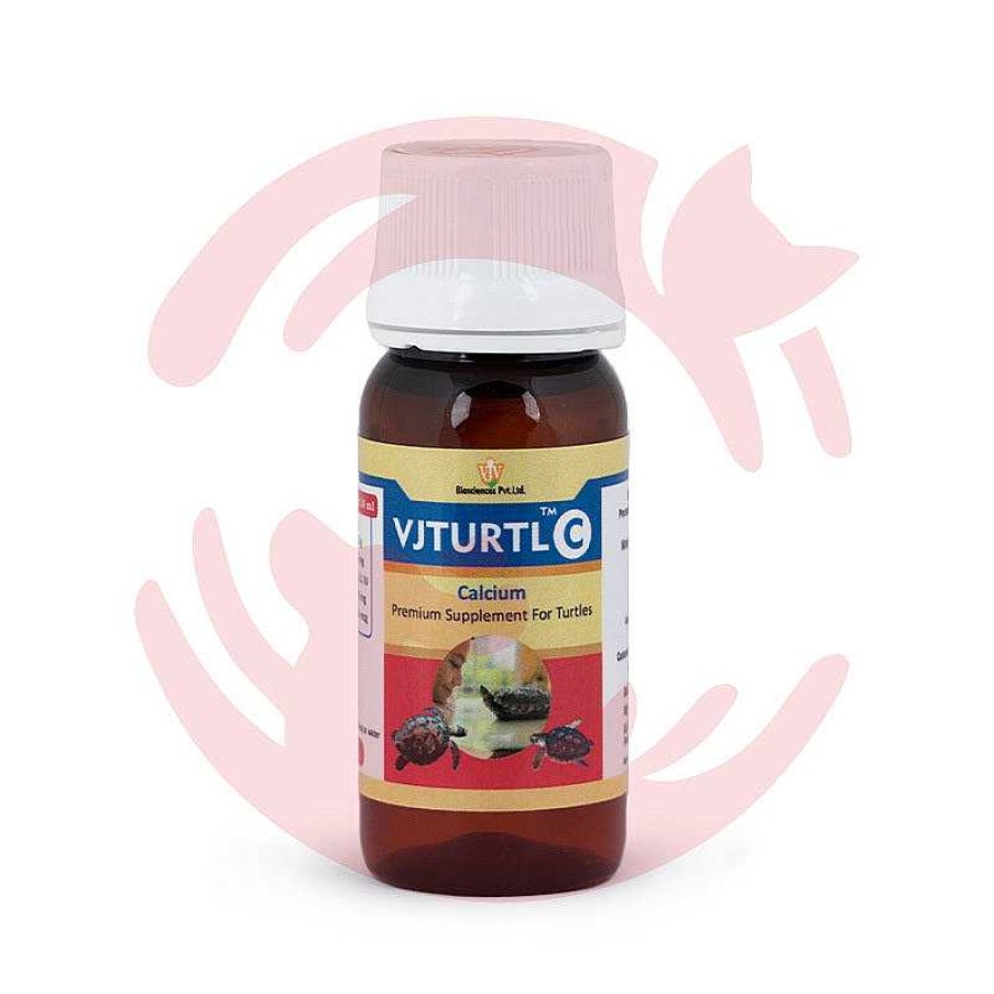 Fishes & Turtles VJV Biosciences | Turtle C Premium Calcium Supplement For Turtles (30Ml)