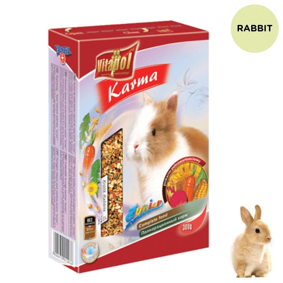 Small Animals Vitapol Pellets | Vitapol Junior Food For Young Rabbits (400G)