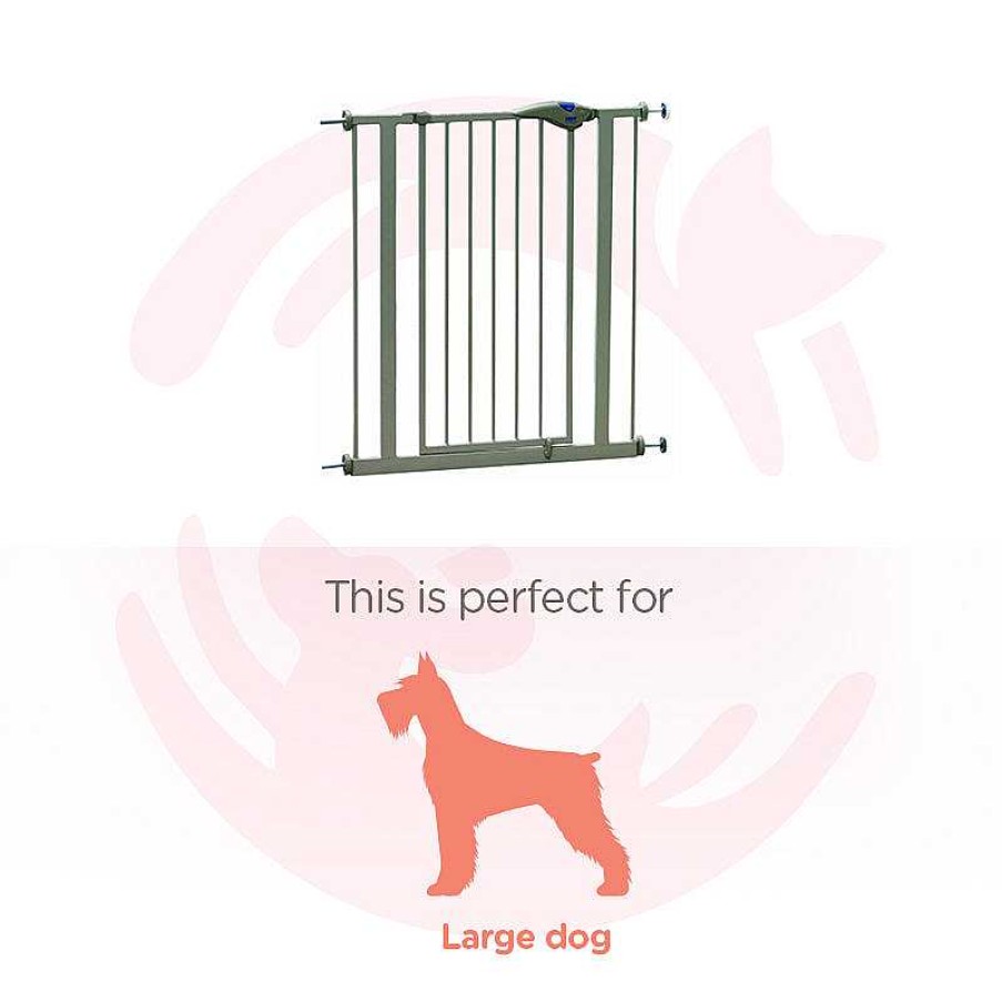 Dogs Savic Gates, Crates & Pens | Savic Dog Barrier Door (Warm Grey)