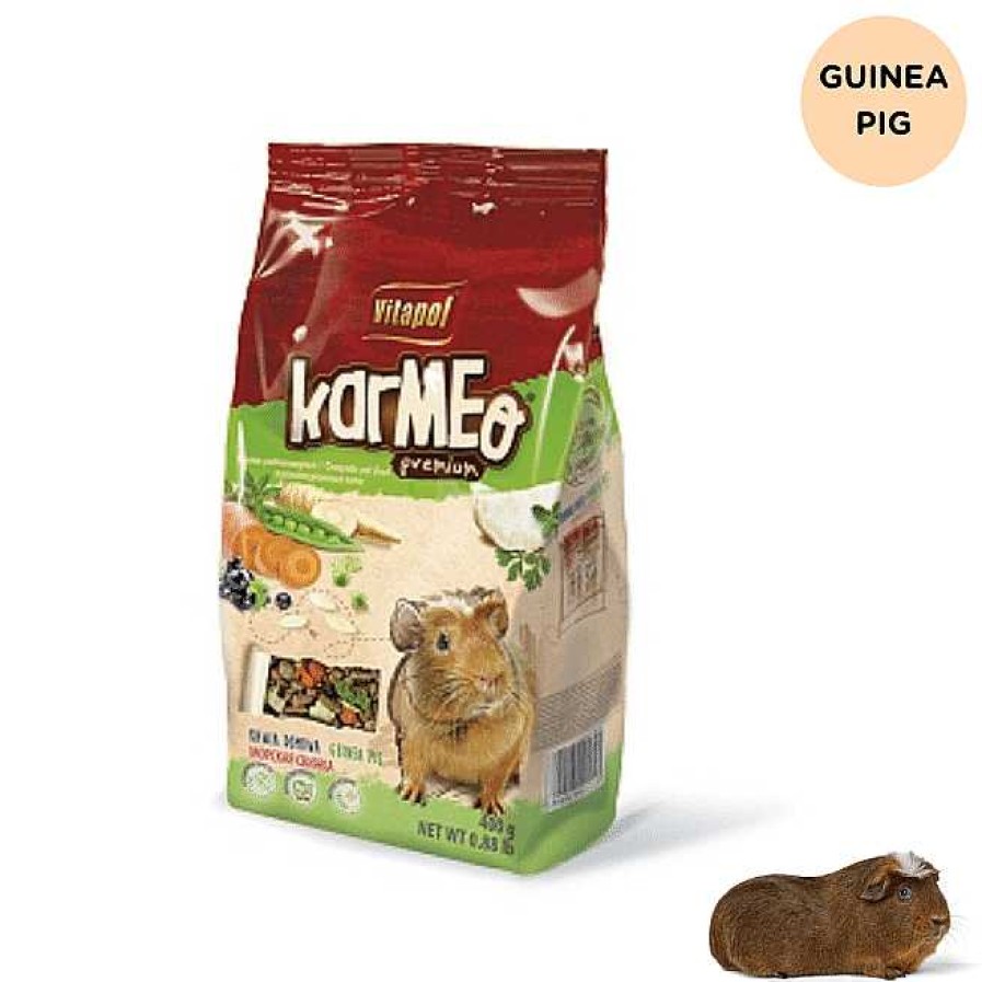 Small Animals Vitapol Pellets | Vitapol Karmeo Premium Food For Guinea Pigs (400G)