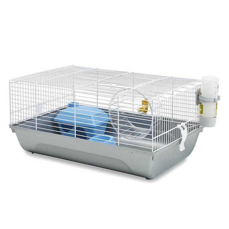 Small Animals Savic Habitat & Cages | Martha Hamster & Guinea Pig Cage (Classic Grey)