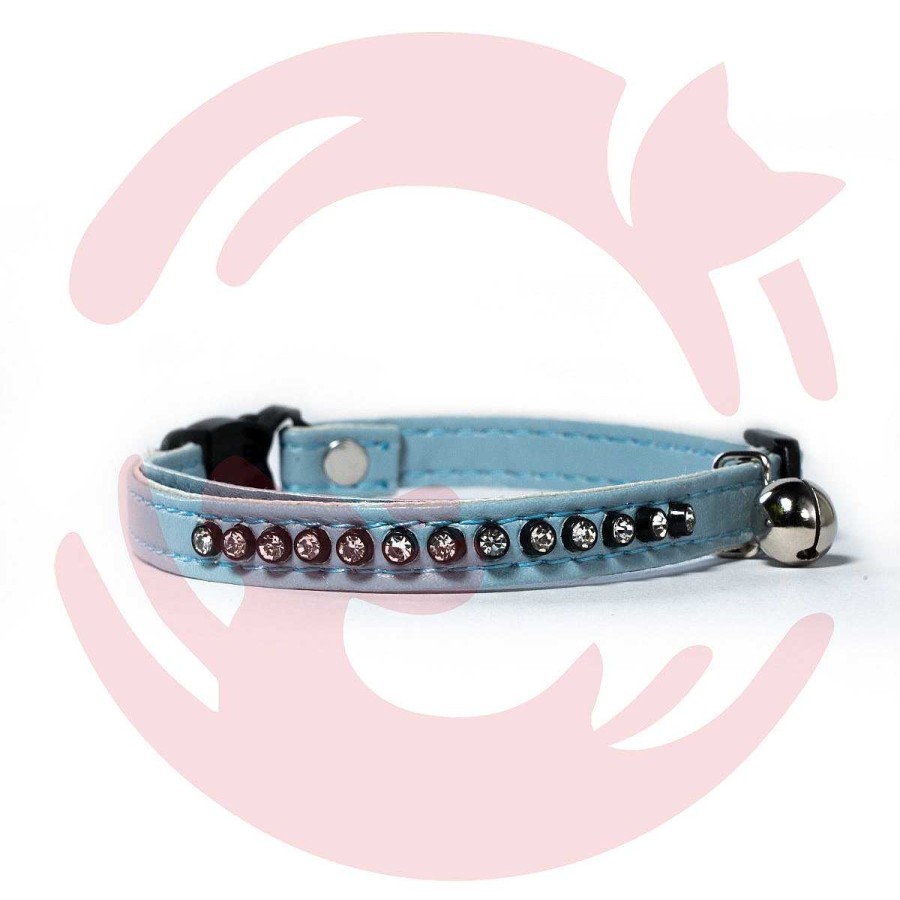 Cats M-Pets Cat Collars | M-Pets Cat Collar - Jewel - Blue