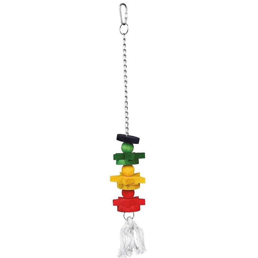 Birds Trixie | Trixie Colourful Wooden Bird Toy