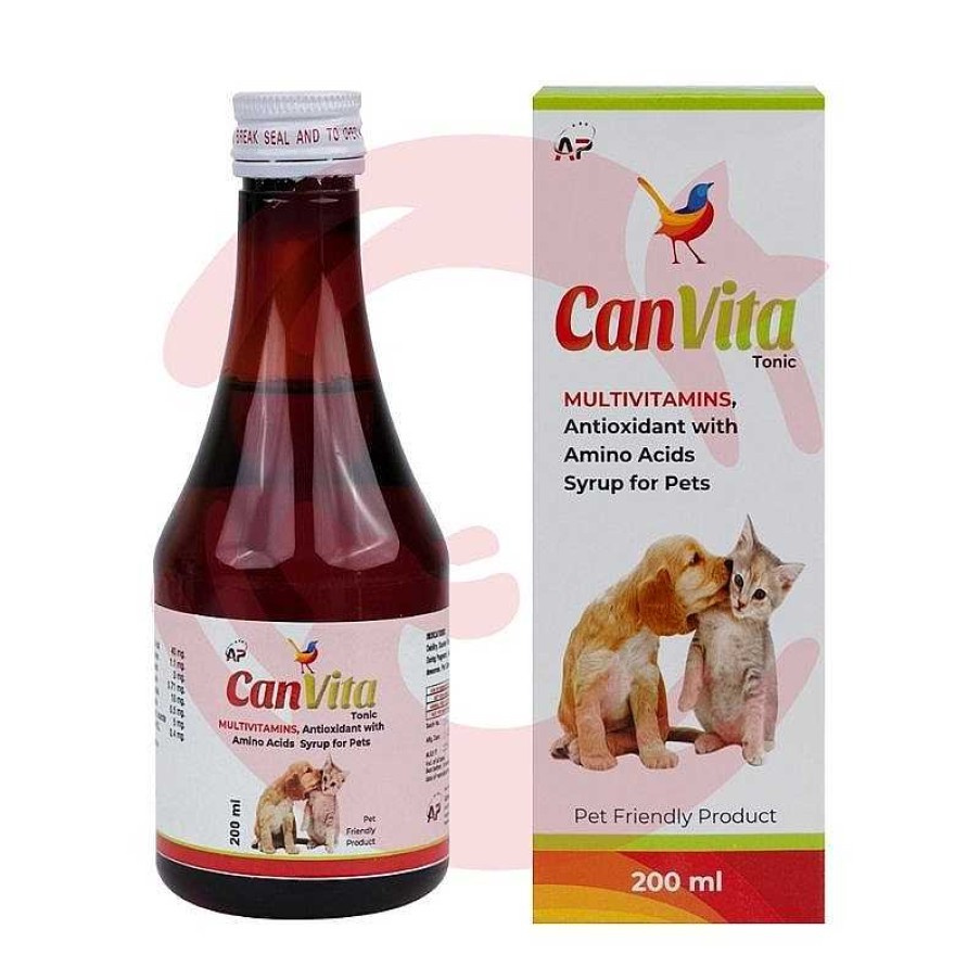 Dogs Atlantiz Vitamins & Supplements | Atlantiz Canvita Tonic For Pets (200Ml)