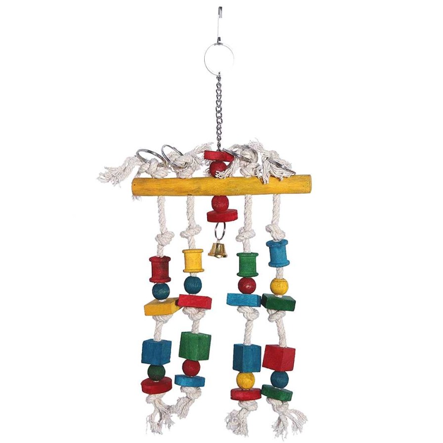 Birds Petsy | Petsy Bird Toys - Wooden Chime (Large)