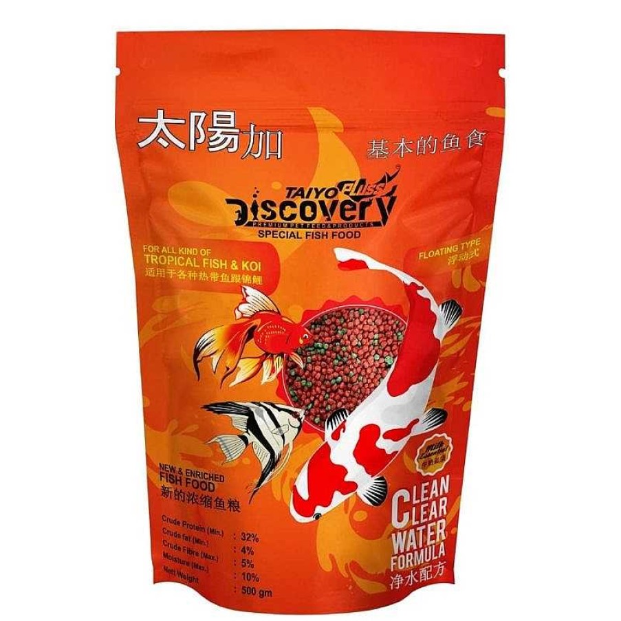 Fishes & Turtles Taiyo Pluss Discovery Pellets | Taiyo Pluss Discovery Fish Food - Special Grow - 5Mm Pellet Size (1Kg)