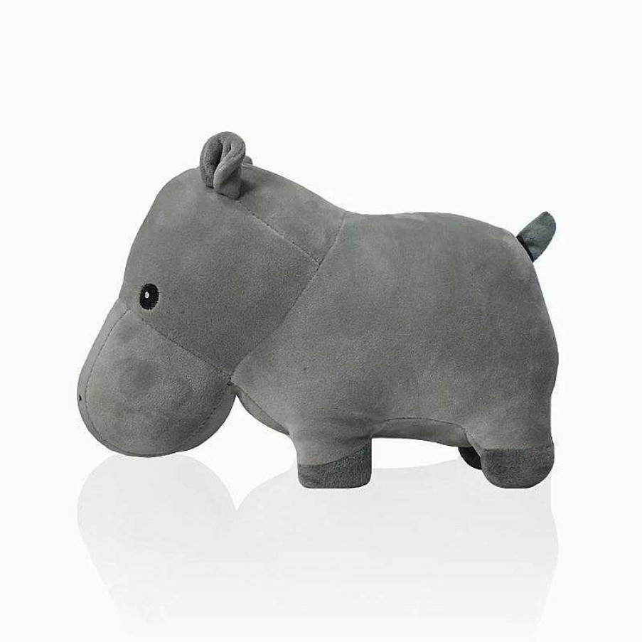 Dogs Basil Toys | Basil Dog Toys - Cuddly Soft Hippo