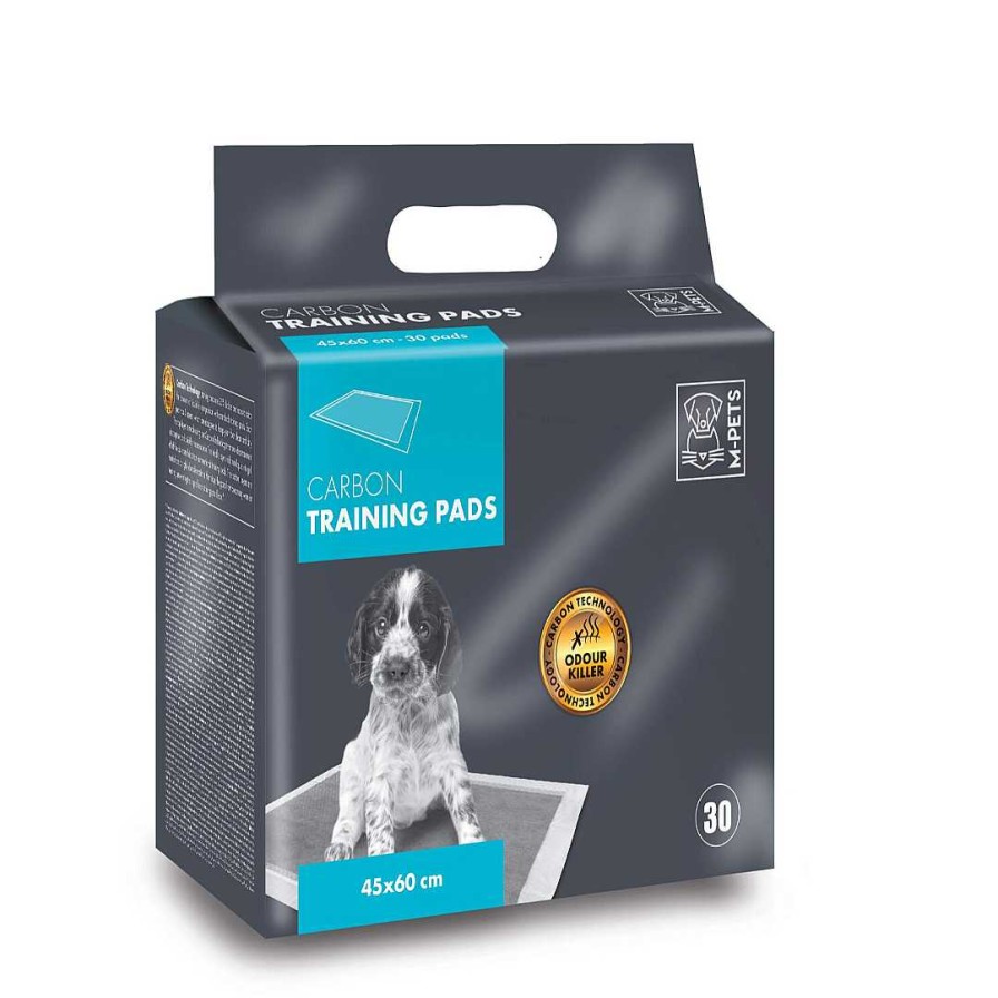 Dogs M-Pets Cleaning & Potty | M-Pets Carbon Training Pads - 30 Pcs - 45X60Cm