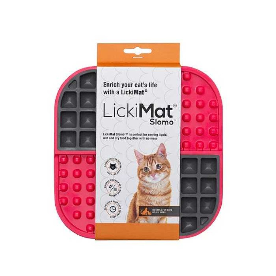 Cats LickiMat Dinning Accessories | Lickimat Slow Feeder For Cats - Slomo