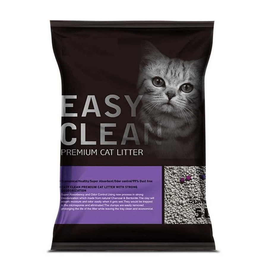 Cats Emily Pets Cat Litter | Emily Pets Premium Bentonite Cat Litter - Fresh Scented Lavender