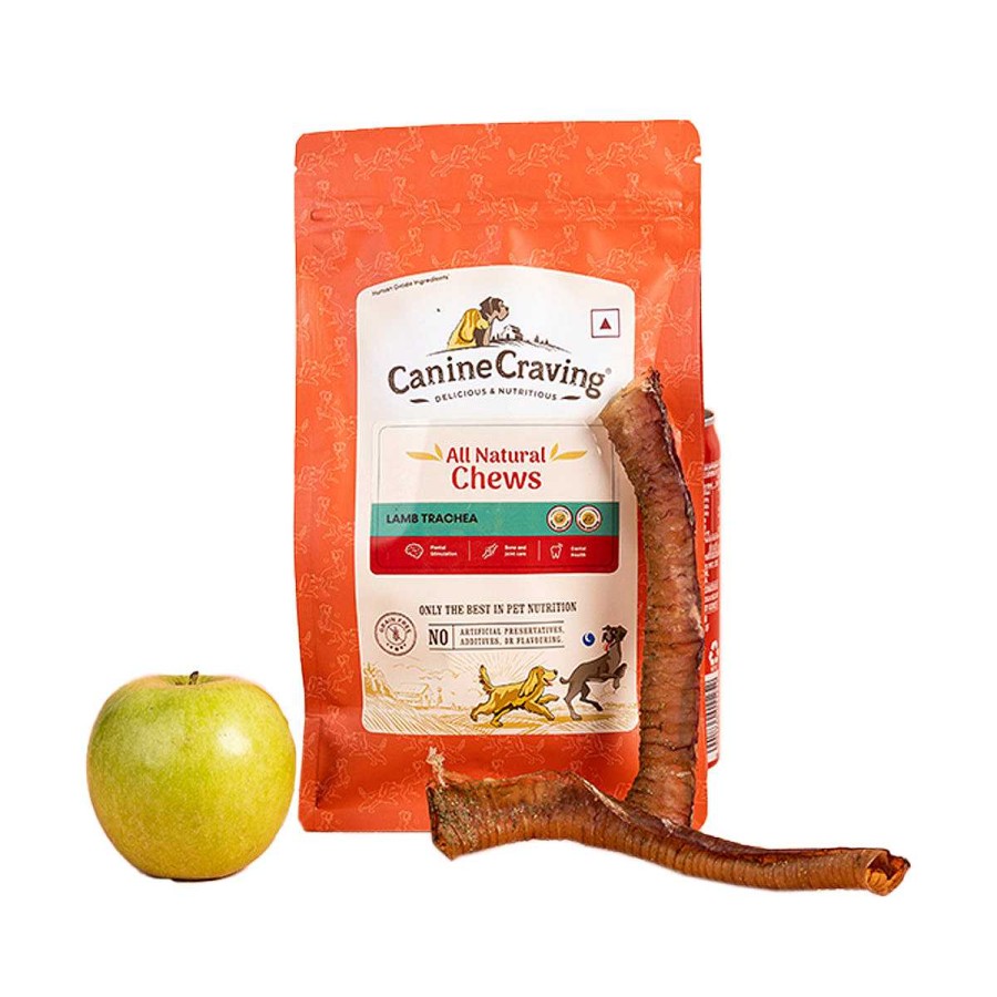 Dogs Canine Craving Natural Treats | Canine Craving Dog Treats - Tripe Chew - Lamb (50G)