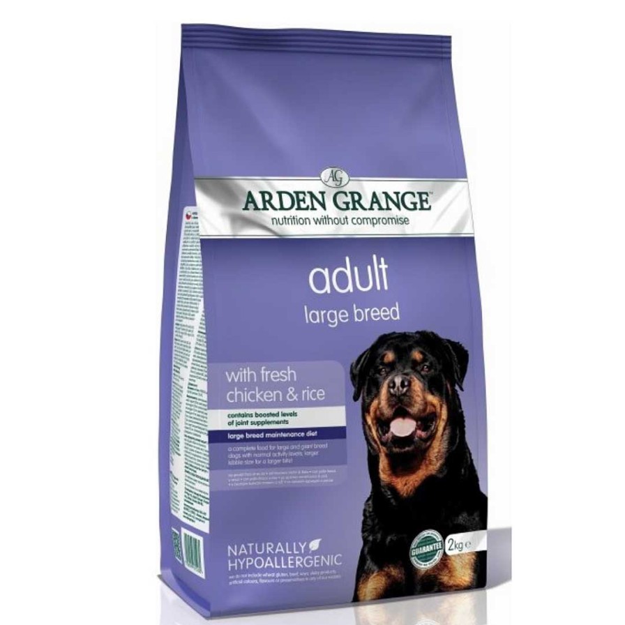 Dogs Arden Grange Premium Food | Arden Grange Adult (Large Breed) Dry Dog Food - Fresh Chicken & Rice