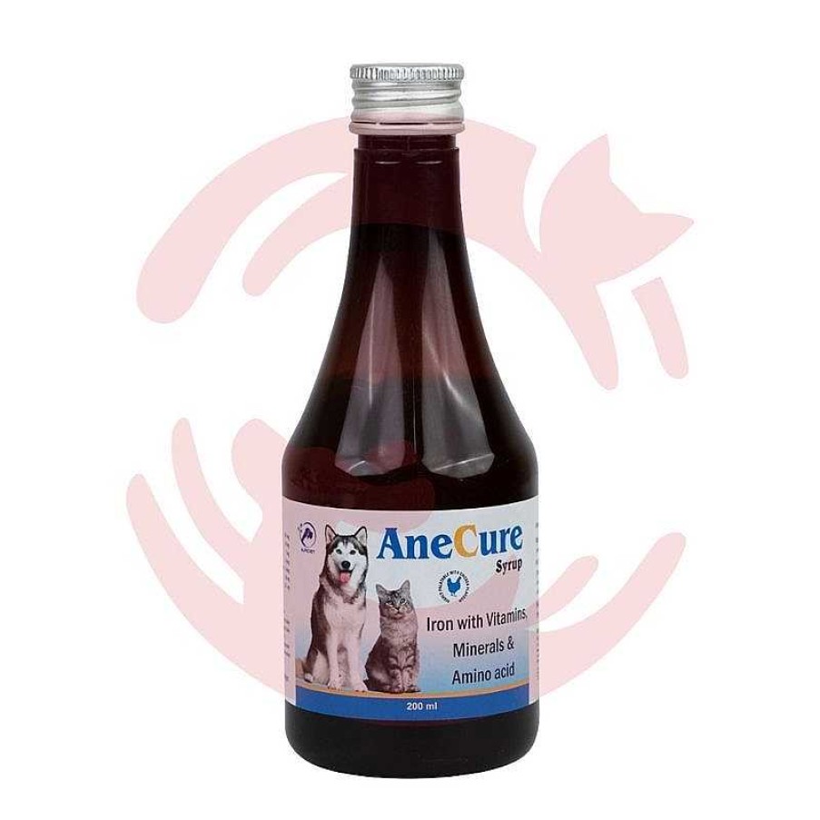 Dogs Alpicvet Vitamins & Supplements | Alpicvet Anecure Syrup For Dogs And Cats - Chicken (200Ml)