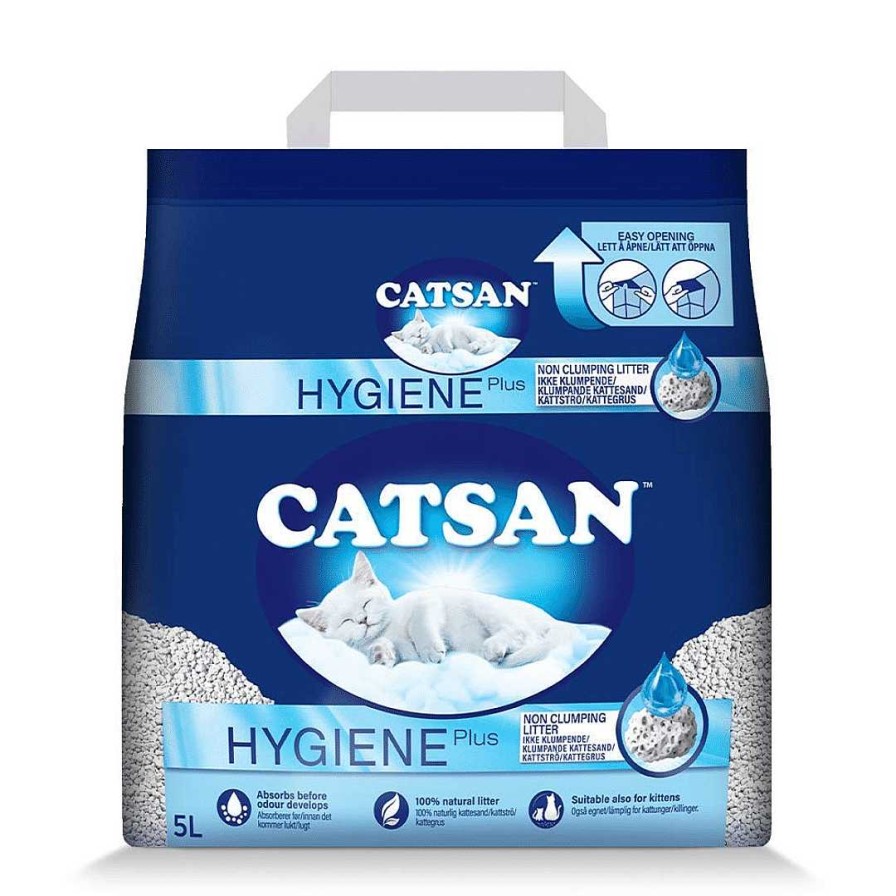 Cats Catsan Cat Litter | Catsan Hygiene Plus Non Clumping Natural Cat Litter