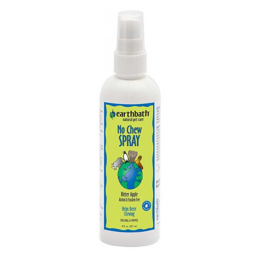 Dogs Earthbath Training & Behaviour | Earthbath - No Chew Spray - Bitter Apple Flavor (237Ml)