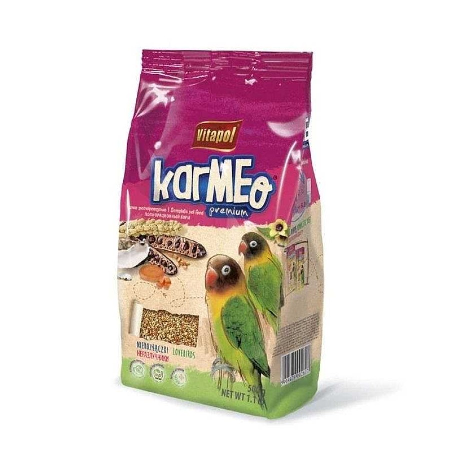 Birds Vitapol | Vitapol Karmeo Premium Bird Food For Lovebirds (500G)