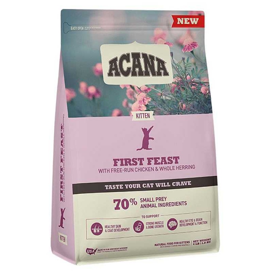 Dogs Acana Premium Food | Acana Dry Cat Food For Kittens - First Feast (340G)