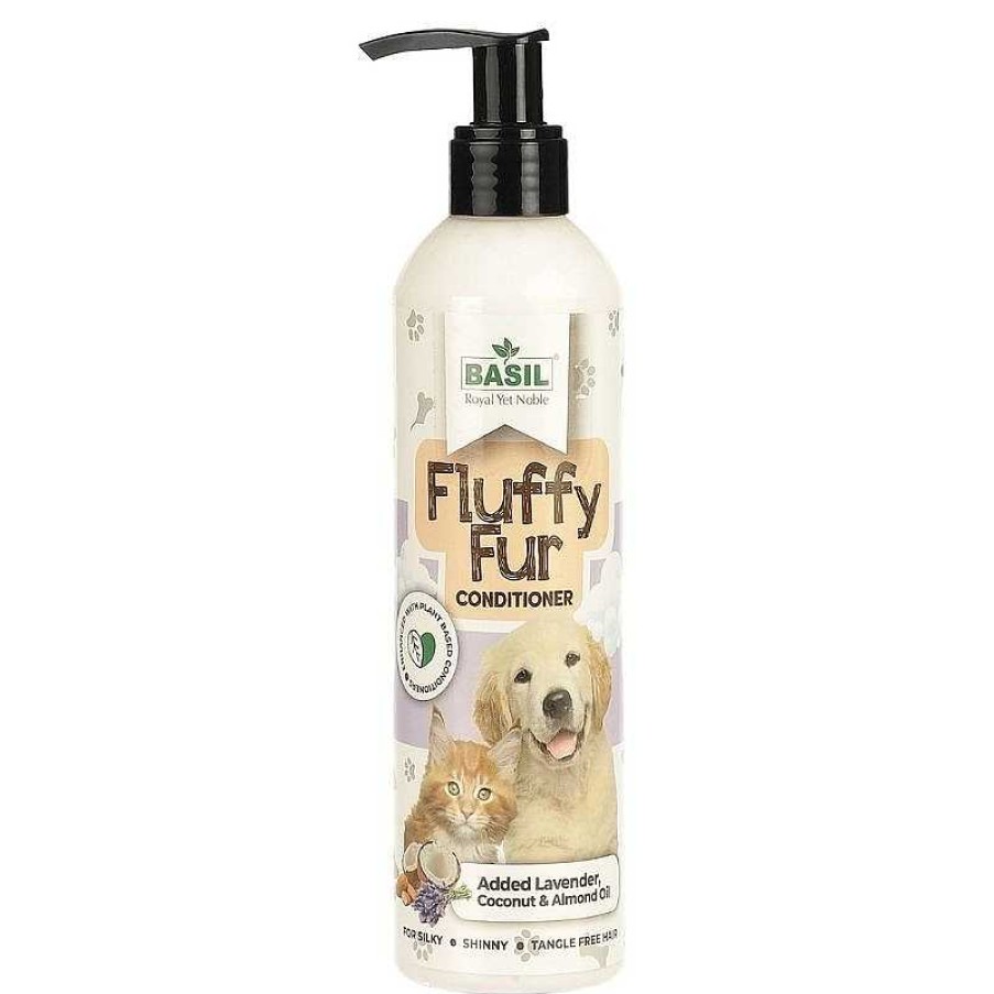 Dogs Basil Grooming | Basil Fluffy Fur Pet Conditioner For Dogs And Cats (300Ml)