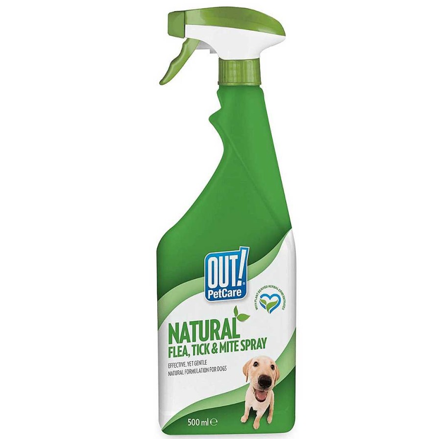 Dogs Out! Flea & Tick | Out! Natural Flea & Tick Spray - 500 Ml