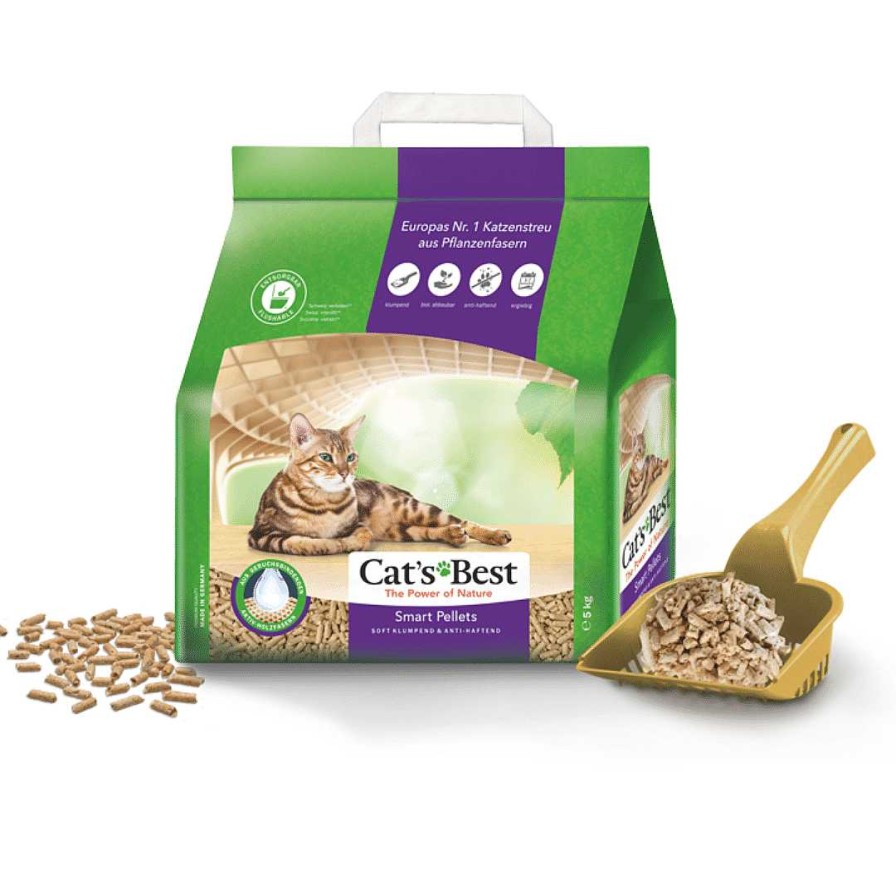 Cats Cats Best Cat Litter | Cat'S Best Cat Litter - Smart Pellets (Soft Clumping & Non-Stick)