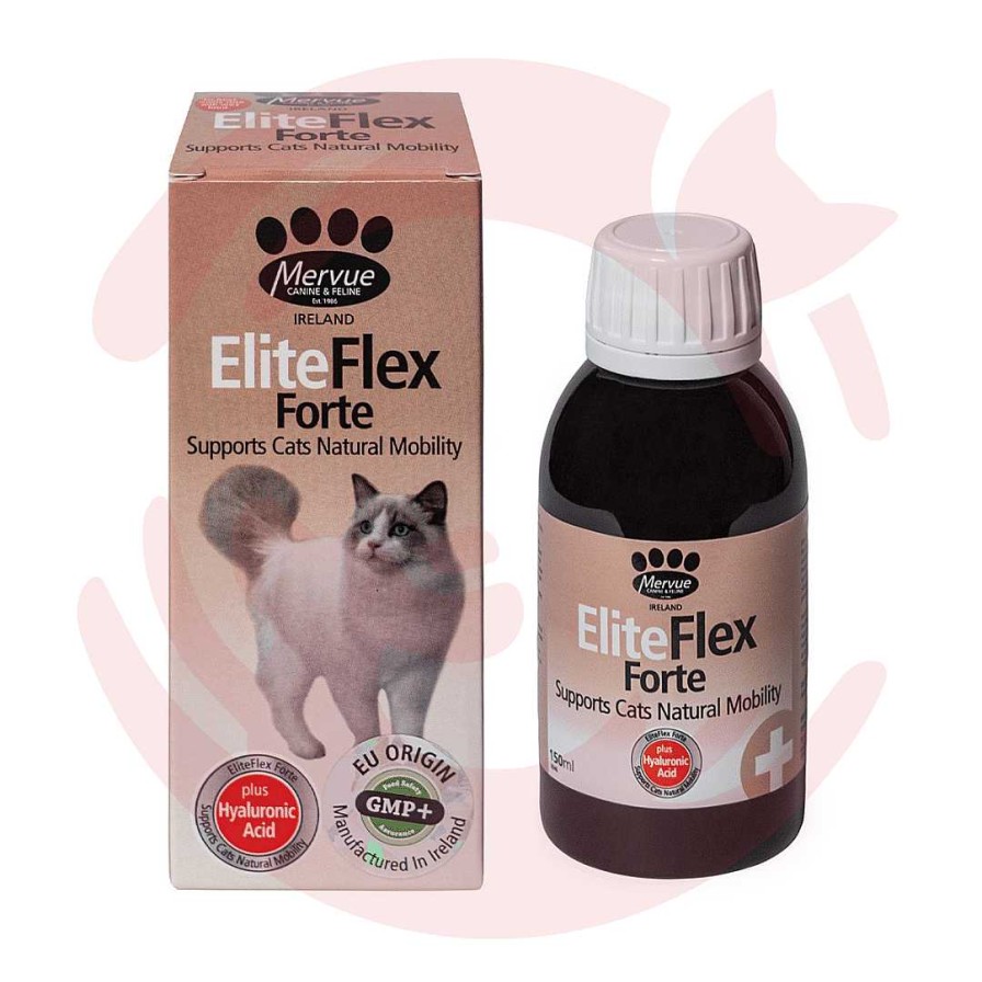 Cats Mervue Vitamins & Supplements | Mervue Supplements For Cats - Eliteflex Forte For Mobility (150 Ml)