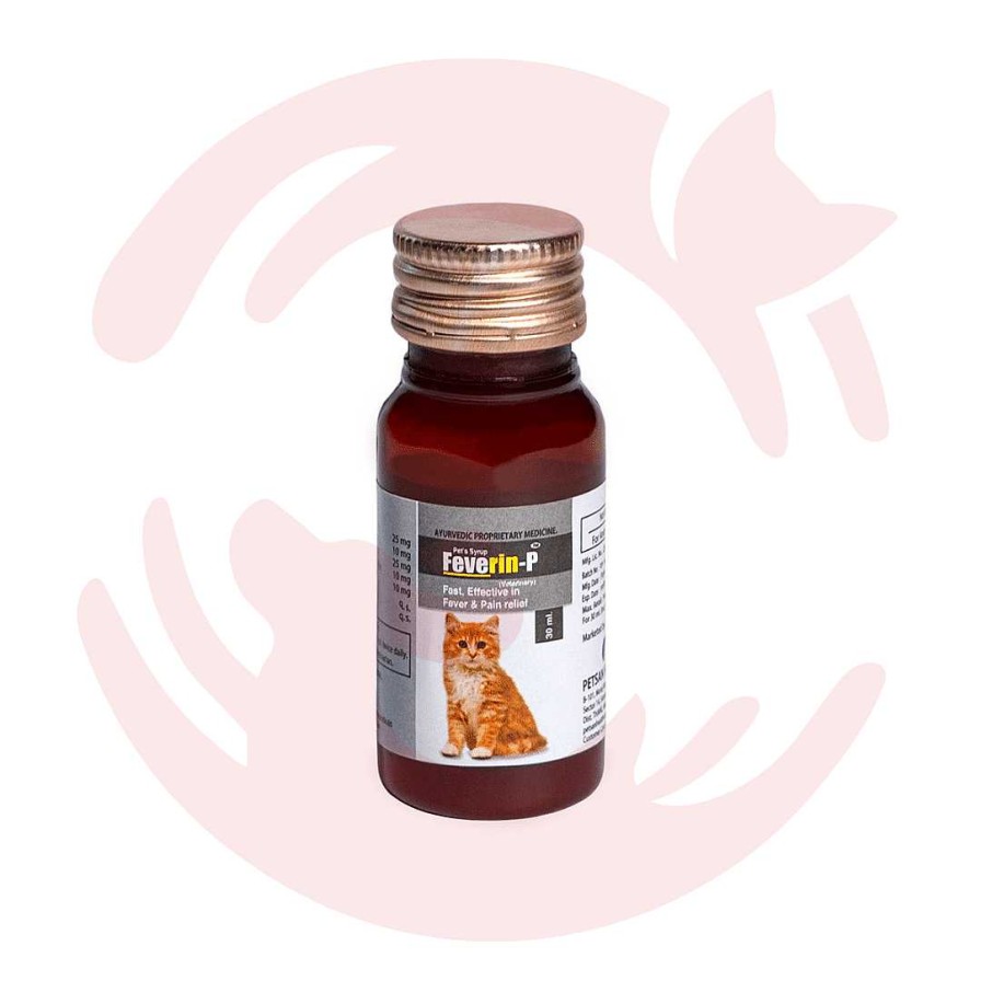 Cats Petsan Vitamins & Supplements | Petsan Supplements For Cats - Feverin-P (30Ml)