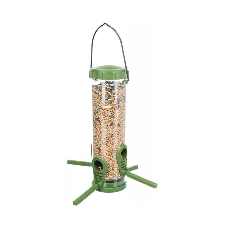 Small Animals Trixie Feeding Accessories | Trixie Plastic Outdoor Bird Feeder