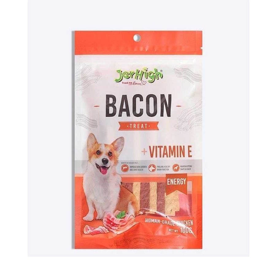 Dogs JerHigh Jerkies | Jerhigh Dog Treats - Bacon