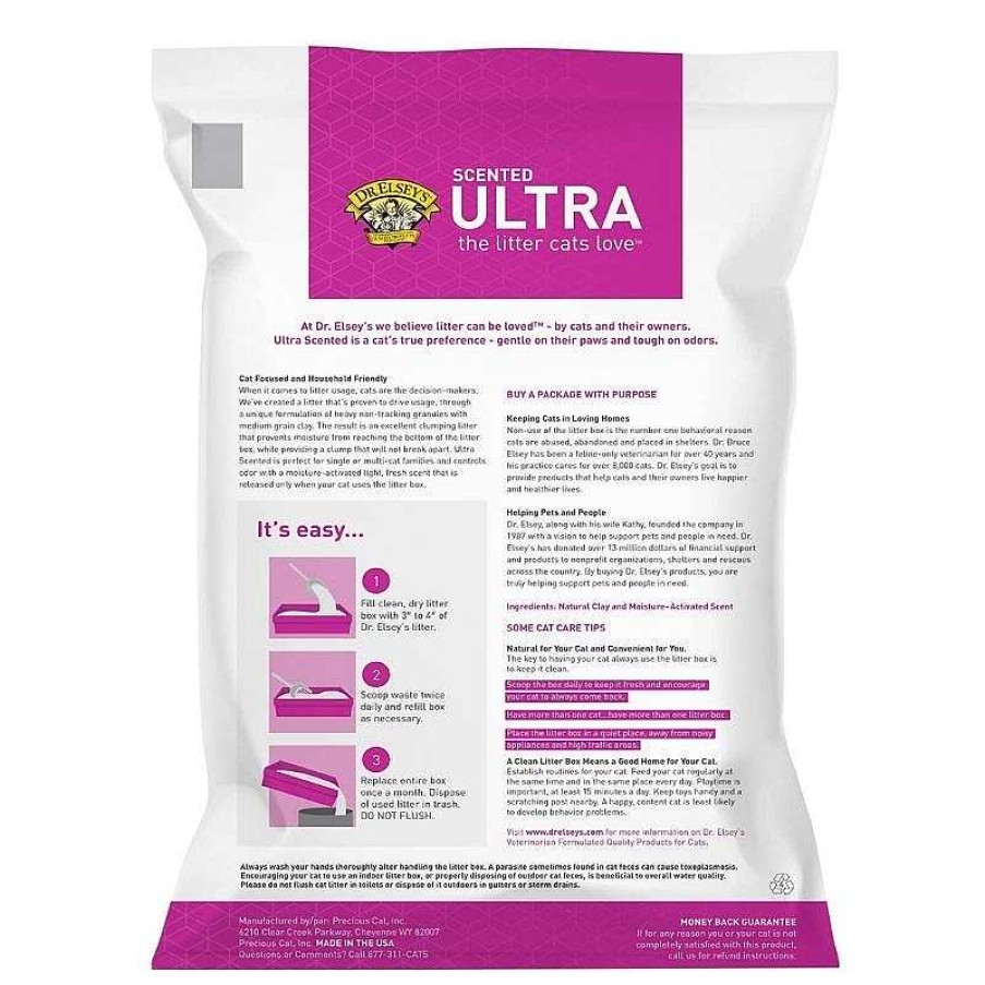 Cats Dr. Elsey's Cat Litter | Dr. Elsey'S Precious Cat Ultra Litter - Scented