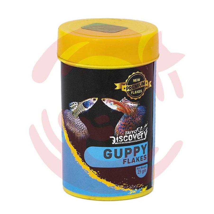 Fishes & Turtles Taiyo Pluss Discovery Flakes | Taiyo Pluss Discovery Fish Food - Guppy Flakes