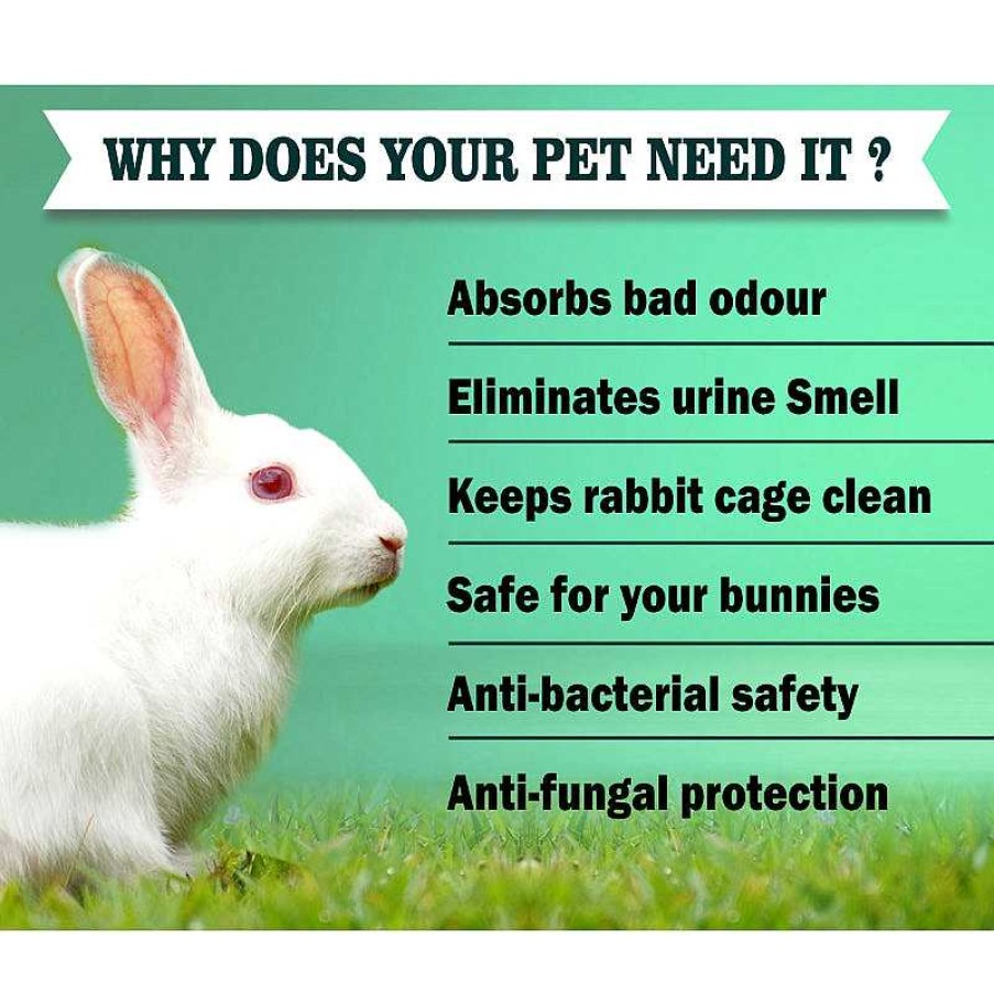 Small Animals Boltz All Bedding & Litter | Boltz Antibacterial Rabbit Litter Spray - Lemon Grass And Neem (200Ml)