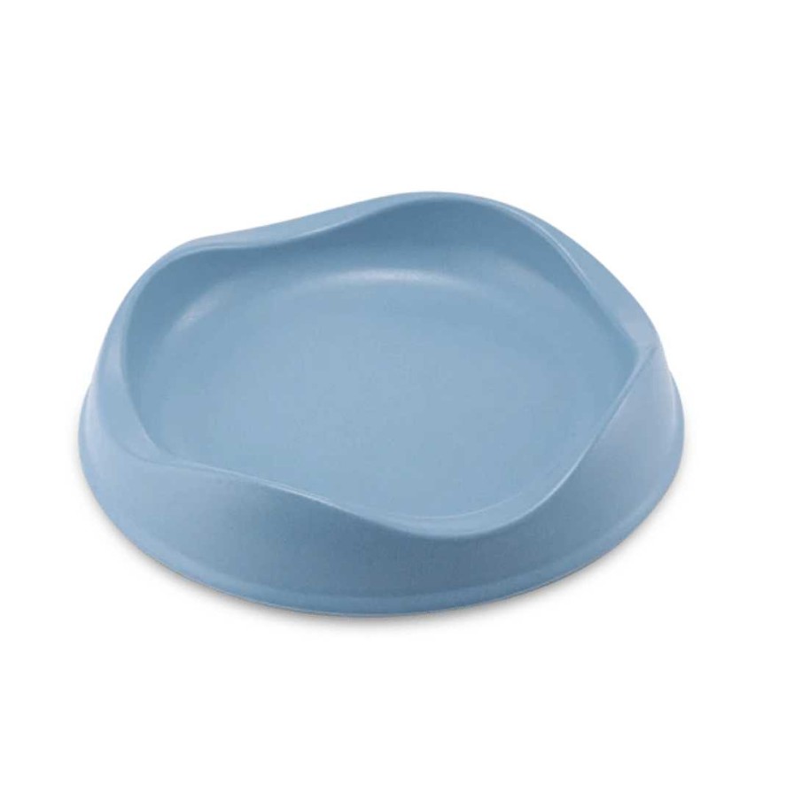 Cats Becopets Dinning Accessories | Becopets Bamboo Cat Bowl - Blue