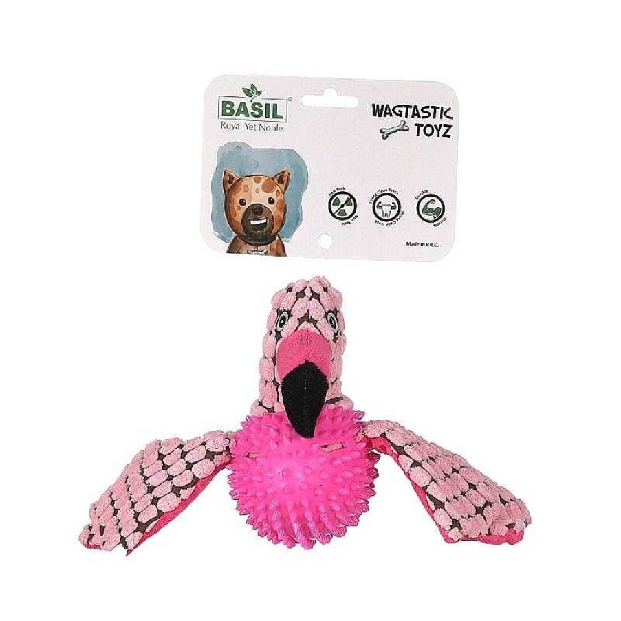 Dogs Basil Toys | Basil Dog Toys - Bird Pink