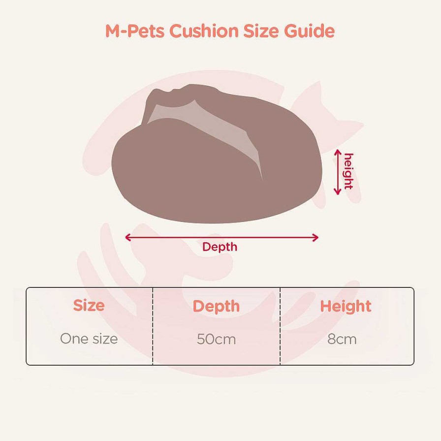 Dogs M-Pets Bedding | M-Pets Moon Cushion For Dogs