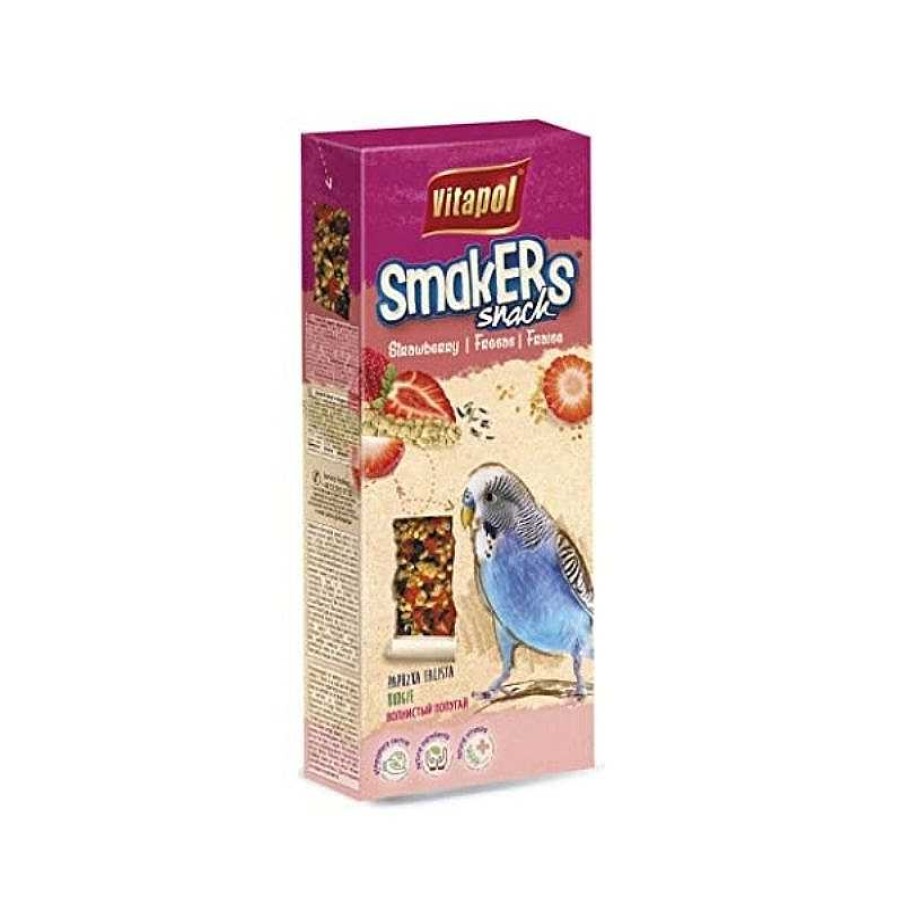 Birds Vitapol | Vitapol Smakers Snack Bird Treats For Budgies - Fruit (90G)