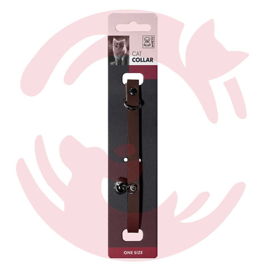 Cats M-Pets Cat Collars | M-Pets Cat Collar - Caruso - Brown