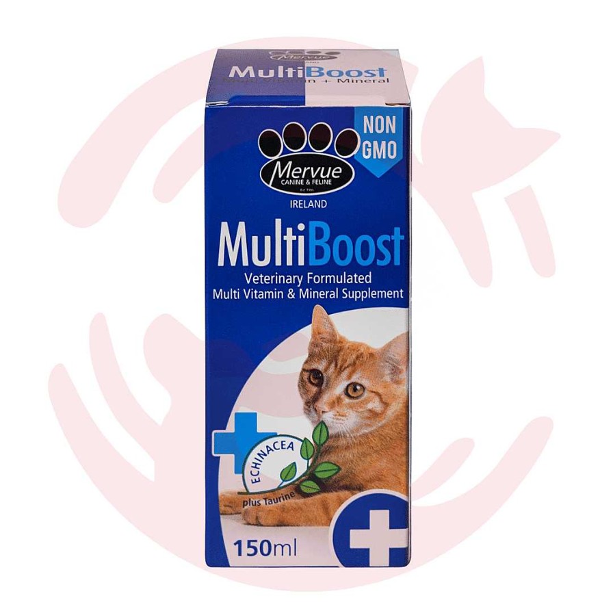 Cats Mervue Vitamins & Supplements | Mervue Supplements For Cats - Multiboost Liquid (150 Ml)