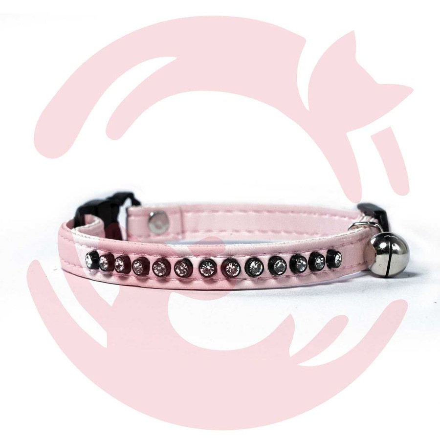 Cats M-Pets Cat Collars | M-Pets Cat Collar - Jewel - Pink