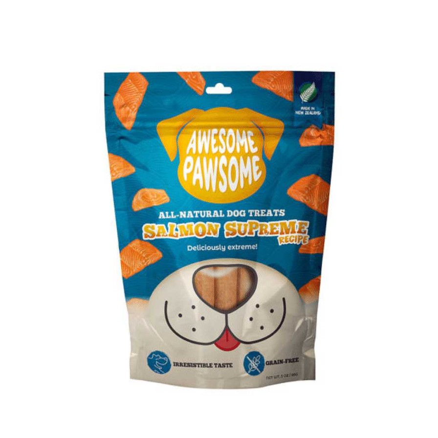 Dogs Awesome Pawsome Natural Treats | Awesome Pawsome Dog Treats - Salmon Supreme