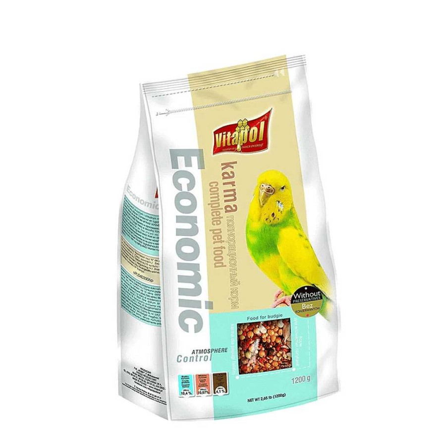 Birds Vitapol | Vitapol Economic Food For Budgies (1.2Kg)