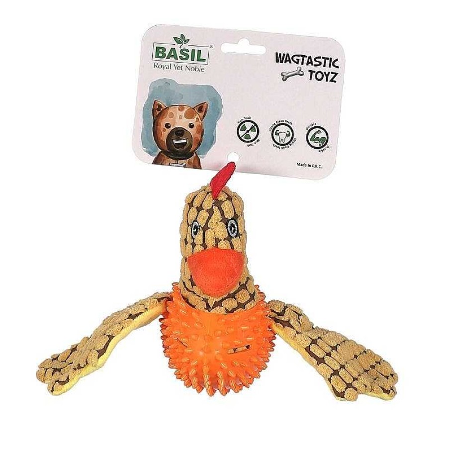 Dogs Basil Toys | Basil Dog Toys - Bird Pink