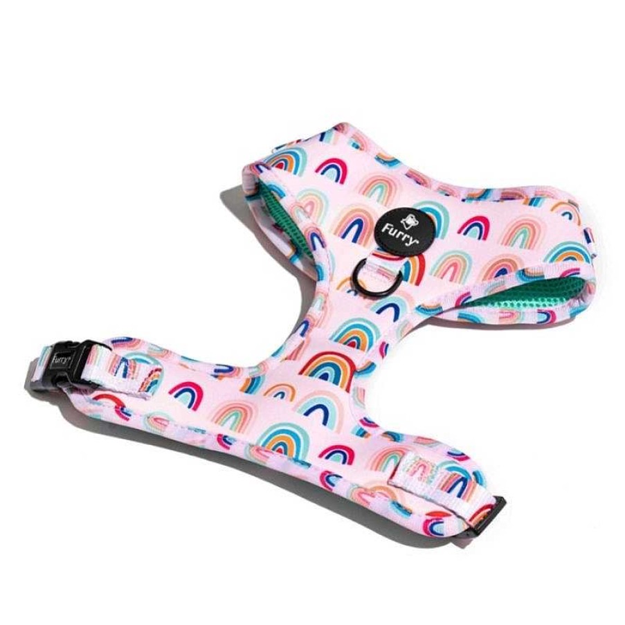 Dogs Furry Co Harnesses | Furry&Co No Pull Harness For Dogs - Raining Rainbows