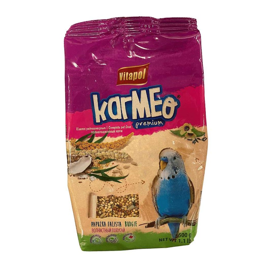 Birds Vitapol | Vitapol Karmeo Premium Food For Budgie (500G)