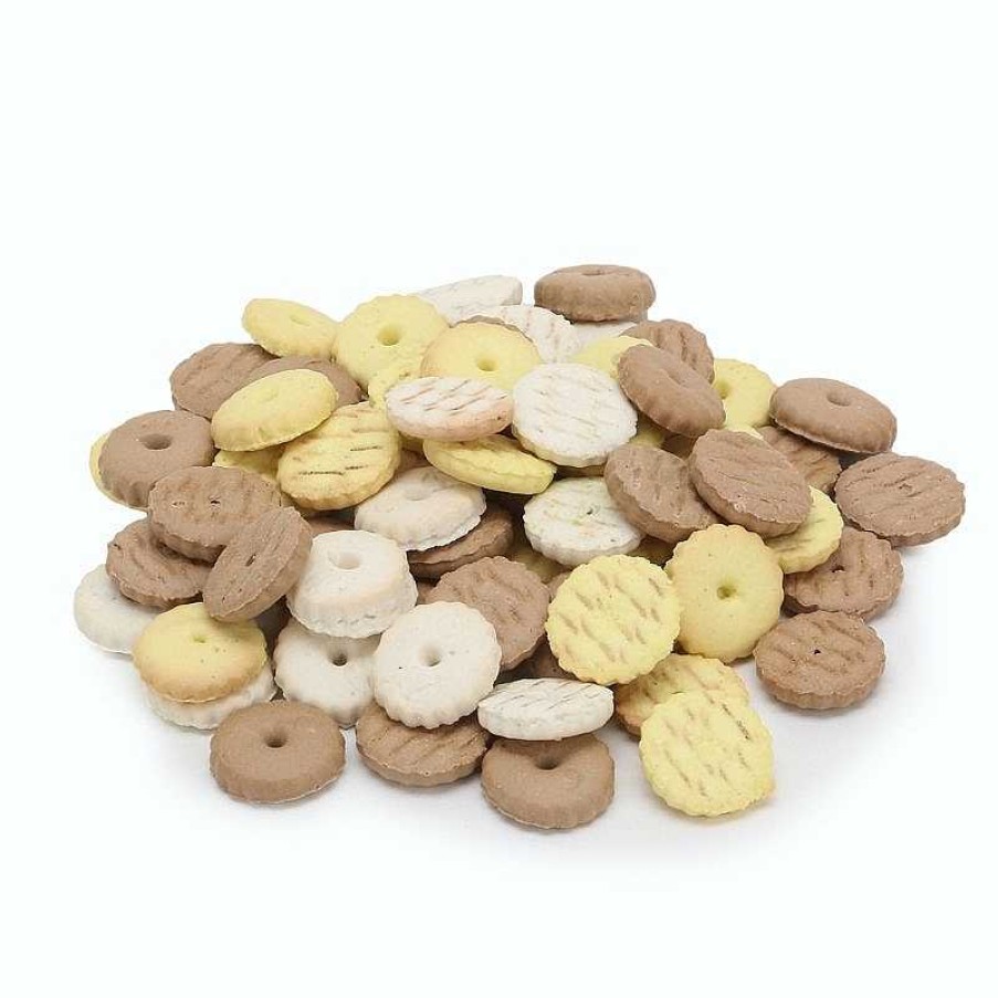 Dogs Basil Biscuits & Cookies | Basil Puppy Dog Treats - Round Shaped Non-Veg Biscuits (900G)